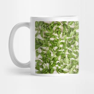 Fresh baby spinach Mug